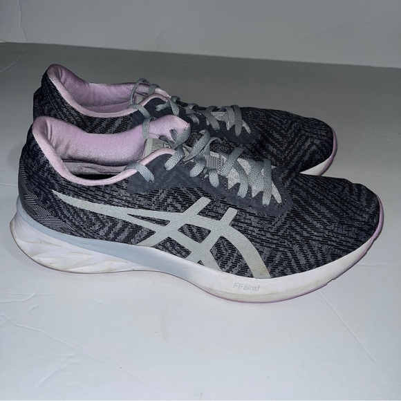 Asics ROADBLAST Women's Running Shoes Sheet Rock/Piedmont Grey Size 10 - Picture 2 of 10